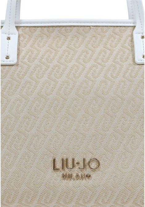 s tote LIU JO ACCESSORIES | Borse/Zaini | AA6071T378A00005 NATURALE