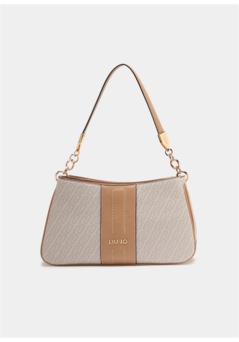  LIU JO ACCESSORIES | Bags | AA6107E1118C3920 NATURALE/DK.CIPRIA