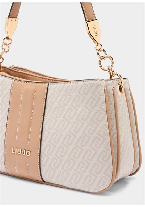  LIU JO ACCESSORIES | Bags | AA6107E1118C3920 NATURALE/DK.CIPRIA