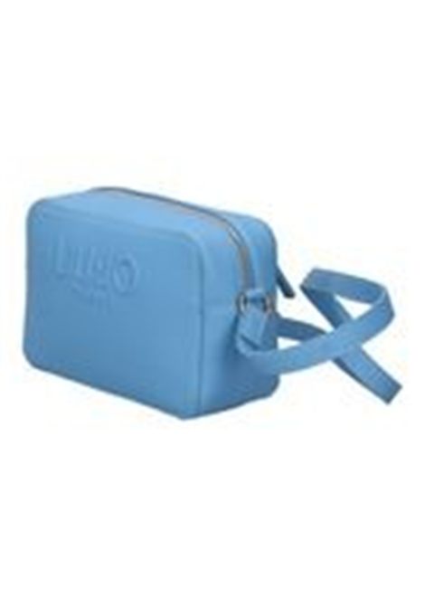 Borsa a tracolla con logo LIU JO ACCESSORIES | Borse/Zaini | AA6153ES02974139 AZURE BLUE