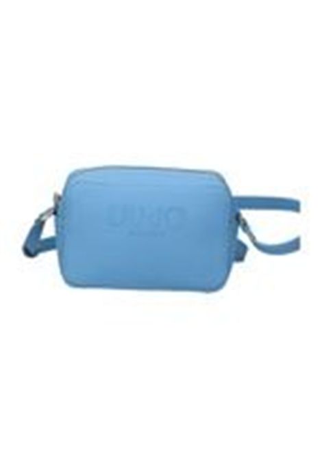 Borsa a tracolla con logo LIU JO ACCESSORIES | Borse/Zaini | AA6153ES02974139 AZURE BLUE