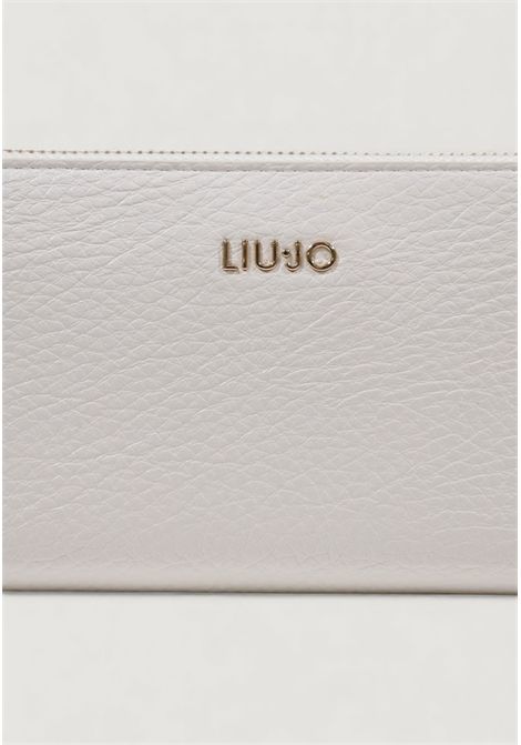 Portafoglio grande monogram LIU JO ACCESSORIES | Portafogli | AA6170E1109X0459 CREAM