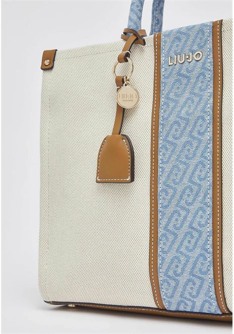  LIU JO ACCESSORIES | Bags | AA6206T388AC3906 NEUTRO/DENIM