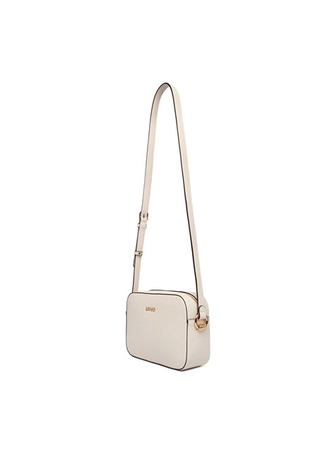 Borsa in ecopelle chiusura con zip LIU JO ACCESSORIES | Borse/Zaini | AA6211E1012X0459 CREAM