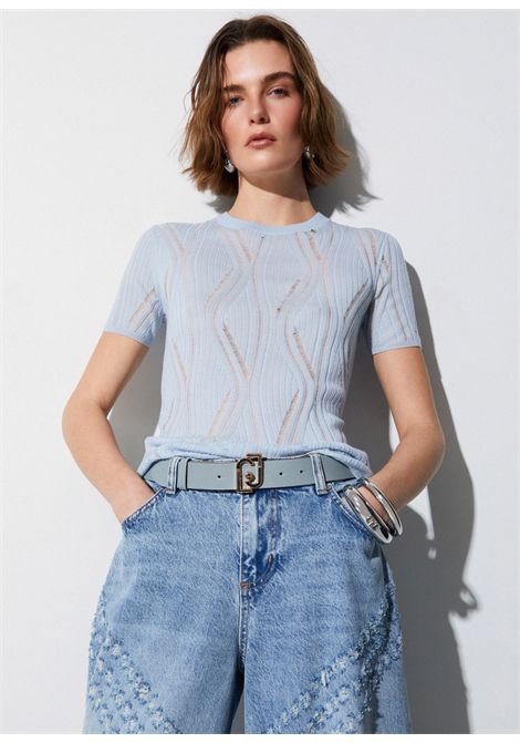  LIU JO ACCESSORIES | Belts | AA6235E101253920 CLOUD