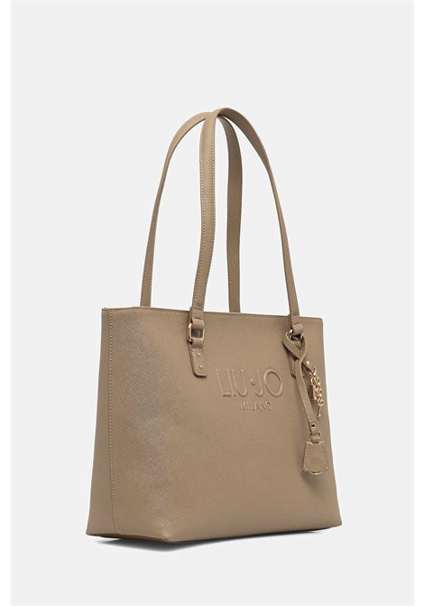 borsa a mano con chiusura LIU JO ACCESSORIES | Borse/Zaini | AA6321ES02901679 MUD