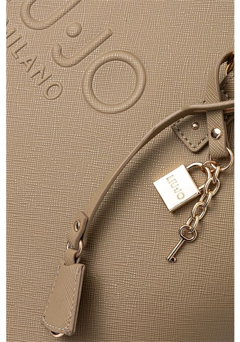 borsa a mano con chiusura LIU JO ACCESSORIES | Borse/Zaini | AA6321ES02901679 MUD