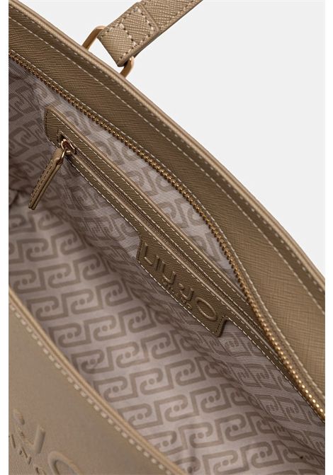 borsa a mano con chiusura LIU JO ACCESSORIES | Borse/Zaini | AA6321ES02901679 MUD