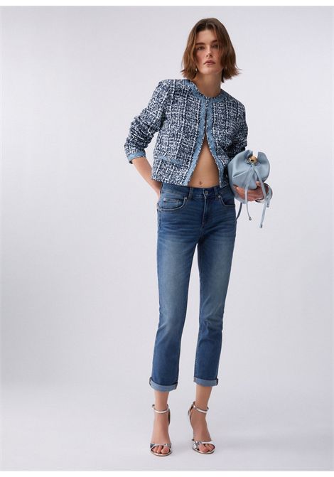 Jeans skinny con risvolto LIU JO JEANS | Jeans | UA6006D031879012