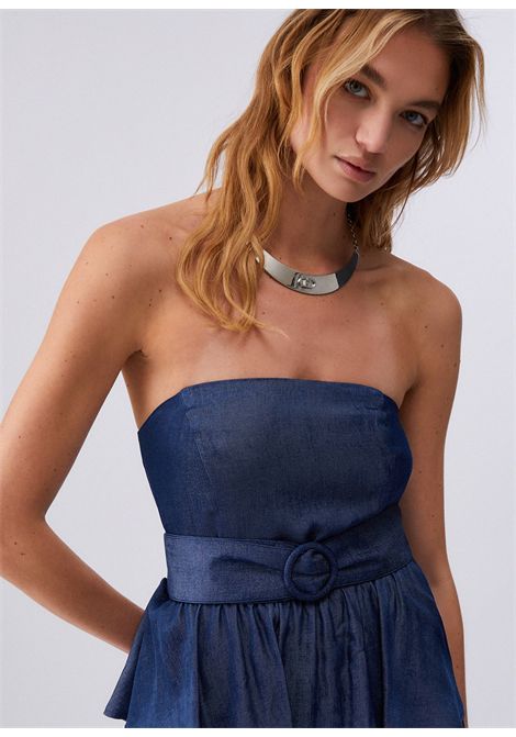 Abito midi asimmetrico LIU JO JEANS | Abiti | UA6275D489477000