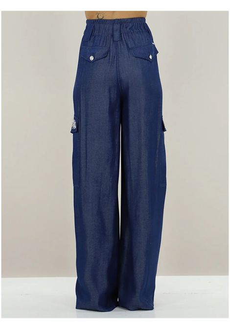 Pantaloni Tasconi con Strass LIU JO JEANS | Pantalone | UA6290D489477000