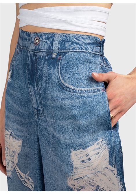 Pantaloni stampati LIU JO JEANS | Pantalone | UA6312T595879044