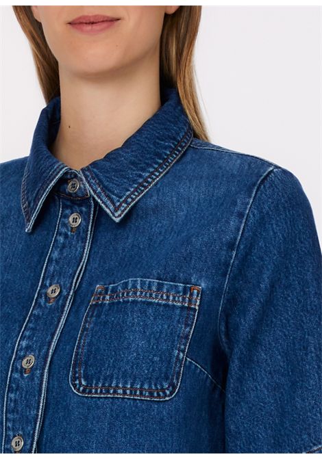 camicia m/c tencel LIU JO JEANS | Camicie | UA6337D031979010