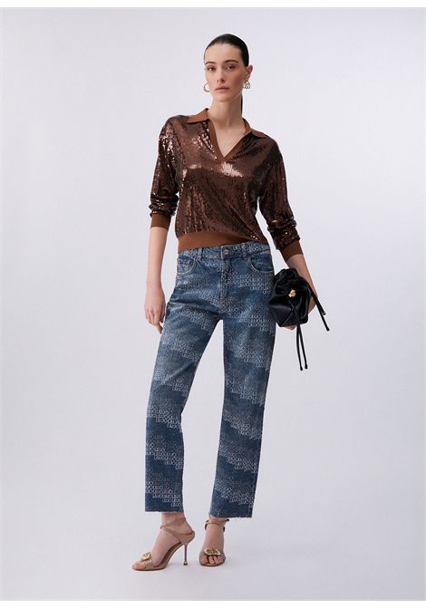 maglia chiusa m/l LIU JO | Maglie | WA6218MA68RL9052