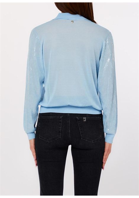 maglia chiusa m/l LIU JO | Maglie | WA6218MA68RP9377