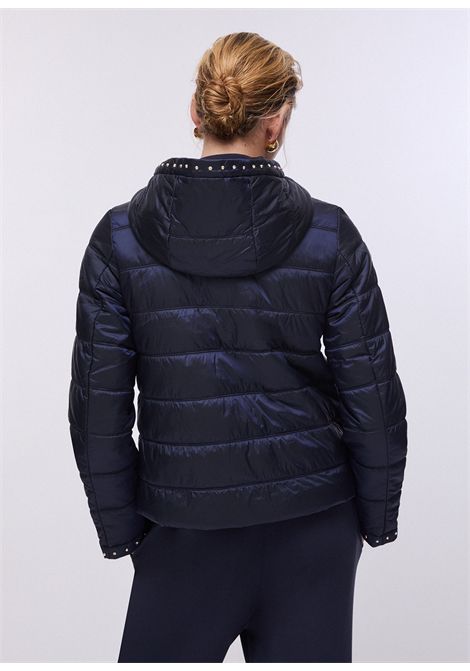 Giubbotto imbottito con strass LIU JO | Giubbini | WA6232T334193924