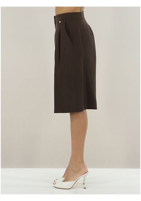 Bermuda in misto lino LIU JO | Pantalone | WA6318T481891109