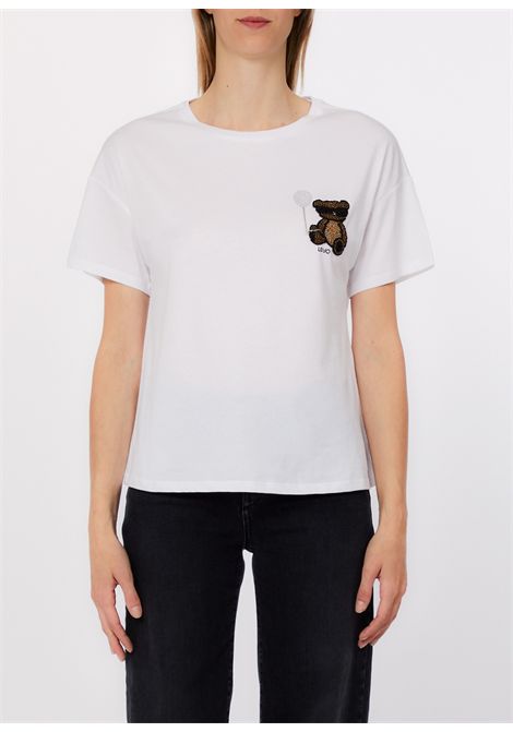 T-shirt con patch LIU JO | T-shirt | WA6414JS923P9430