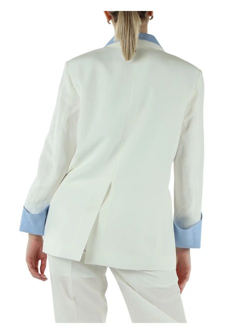 Blazer con sciarpa gioiello LIU JO | Giacche | WA6436T481810701