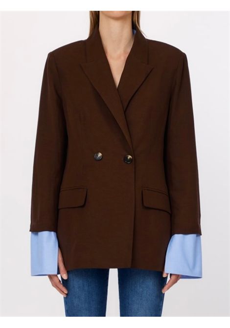 Blazer con sciarpa gioiello LIU JO | Camicie | WA6436T481891109