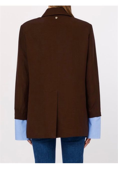 Blazer con sciarpa gioiello LIU JO | Camicie | WA6436T481891109