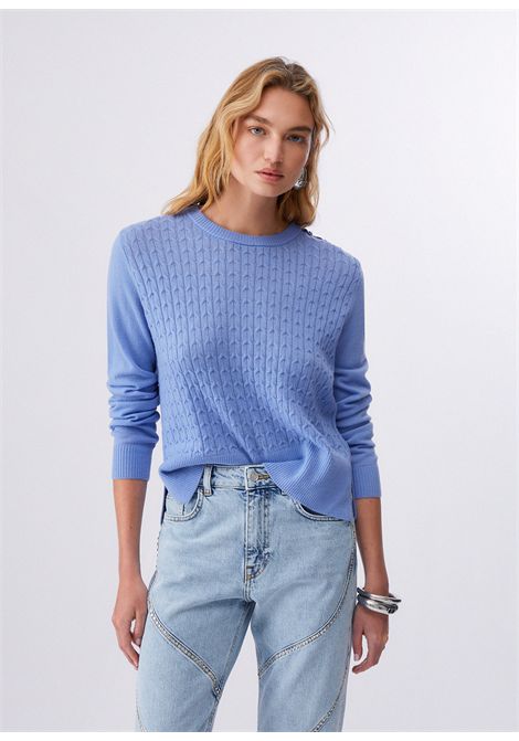 Maglia a trecce LIU JO | WA6473MA88R44121