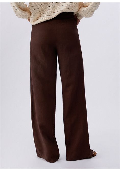 Pantaloni in misto lino LIU JO | Pantalone | WA6480T481891109