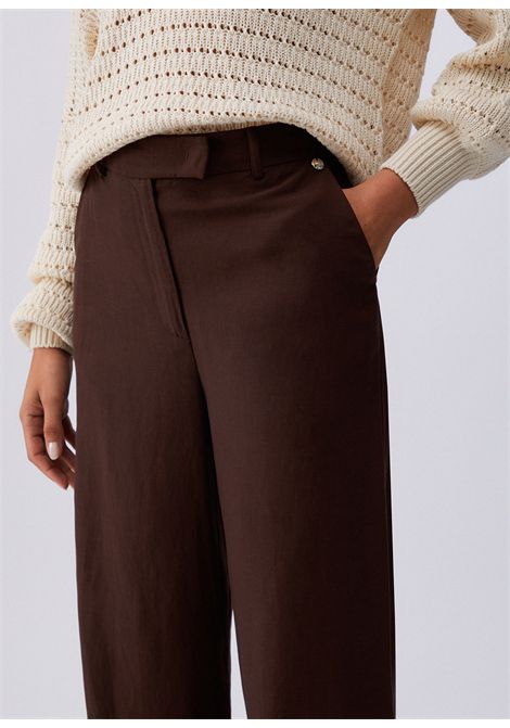 Pantaloni in misto lino LIU JO | Pantalone | WA6480T481891109