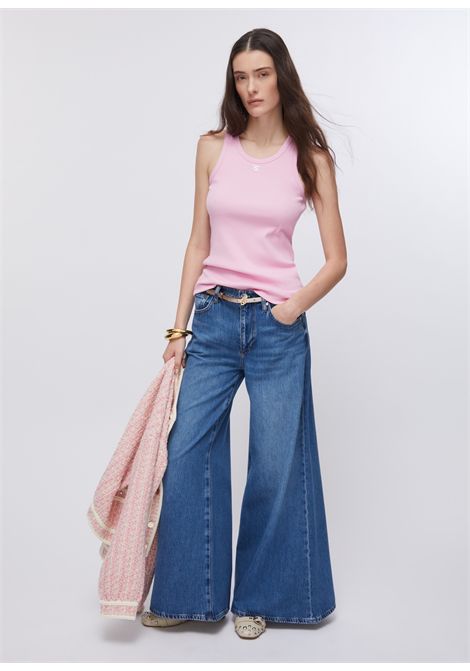 Top con mini logo LIU JO | Top | WA6488J482252215