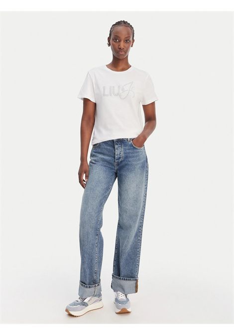 ecs t-shirt moda m/c LIU JO | T-shirt | WA6491JS923P9353