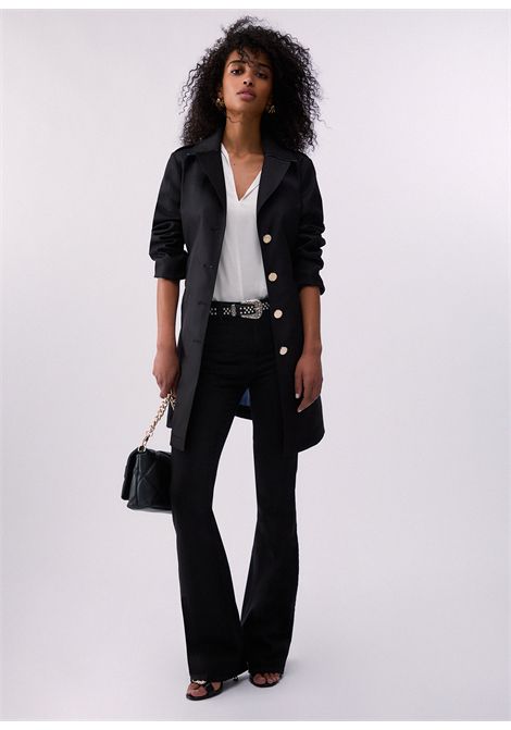 Trench lungo con cintura LIU JO | Cappotti/Trench | WA6532T3929U9060