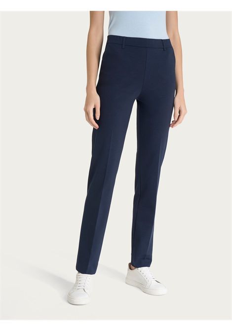 Pantalone dritto con tasche in Compact Light RAGNO | Pantalone | D293PP078 - BLEU