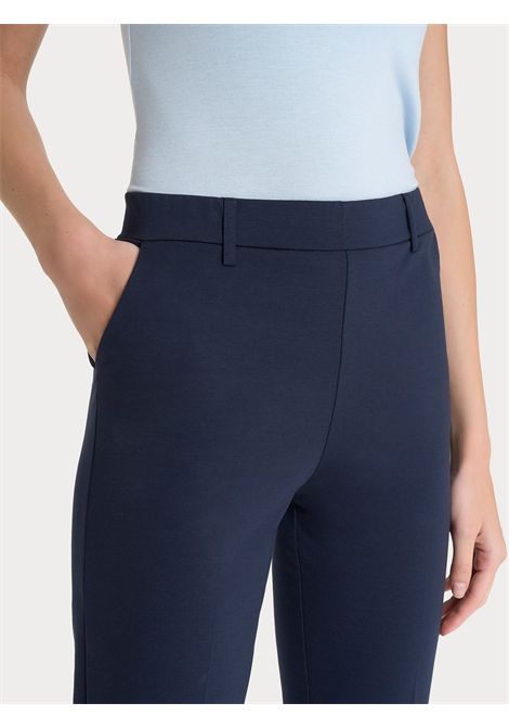 Pantalone dritto con tasche in Compact Light RAGNO | Pantalone | D293PP078 - BLEU