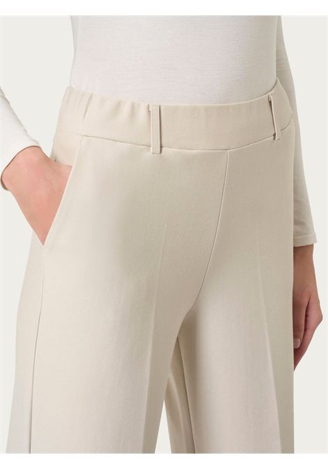 Pantalone ampio con tasche in Compact Light RAGNO | Pantalone | DC70P4786 - CHAMPIGNON