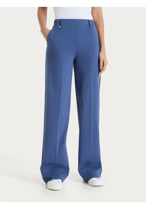 Pantalone ampio con tasche in Compact Light RAGNO | Pantalone | DC70P4C70 - OCEANA