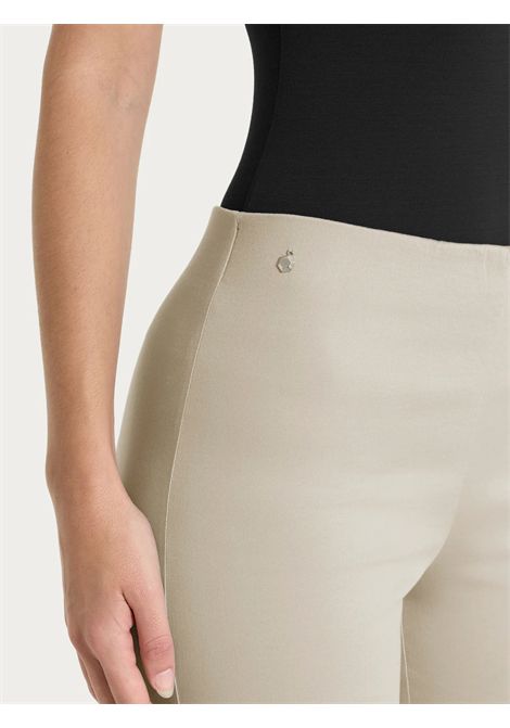 Pantalone capri dritto in Satin Power RAGNO | Pantalone | DS41POC84 - CROCKERY