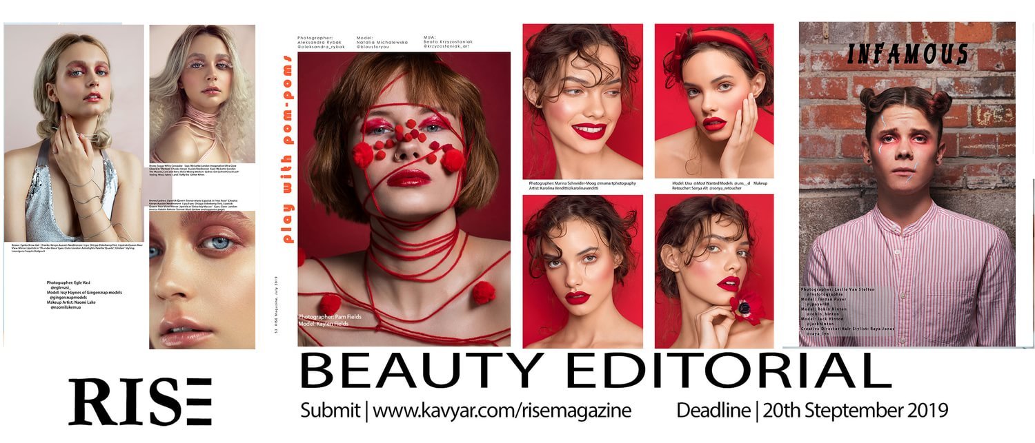 Call for Work: Beauty - RISE Magazine