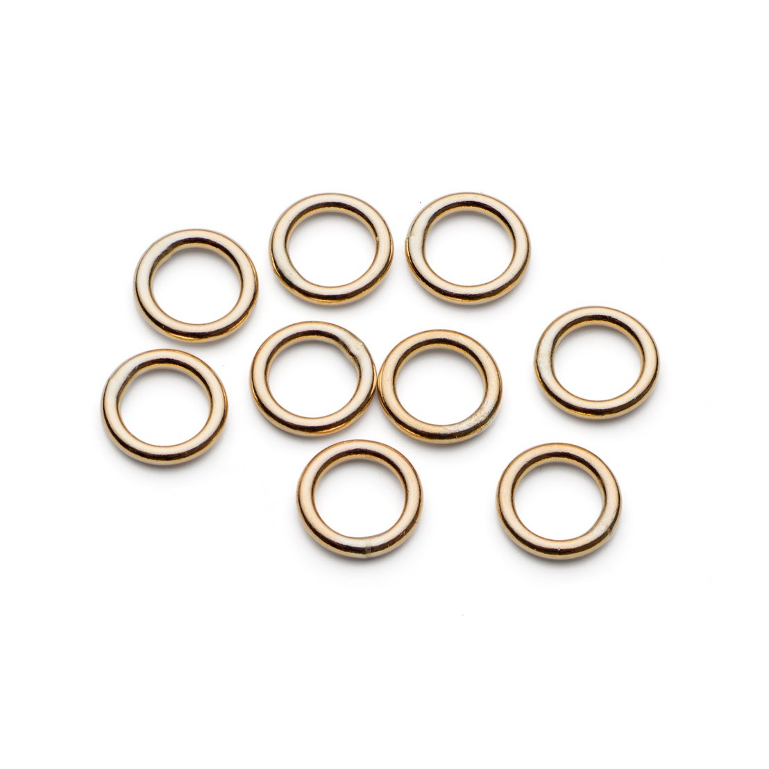 9ct Gold 5mm Soldered Jump Rings
