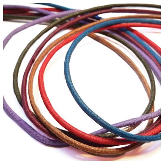 Coloured Cotton Cord, 2mm