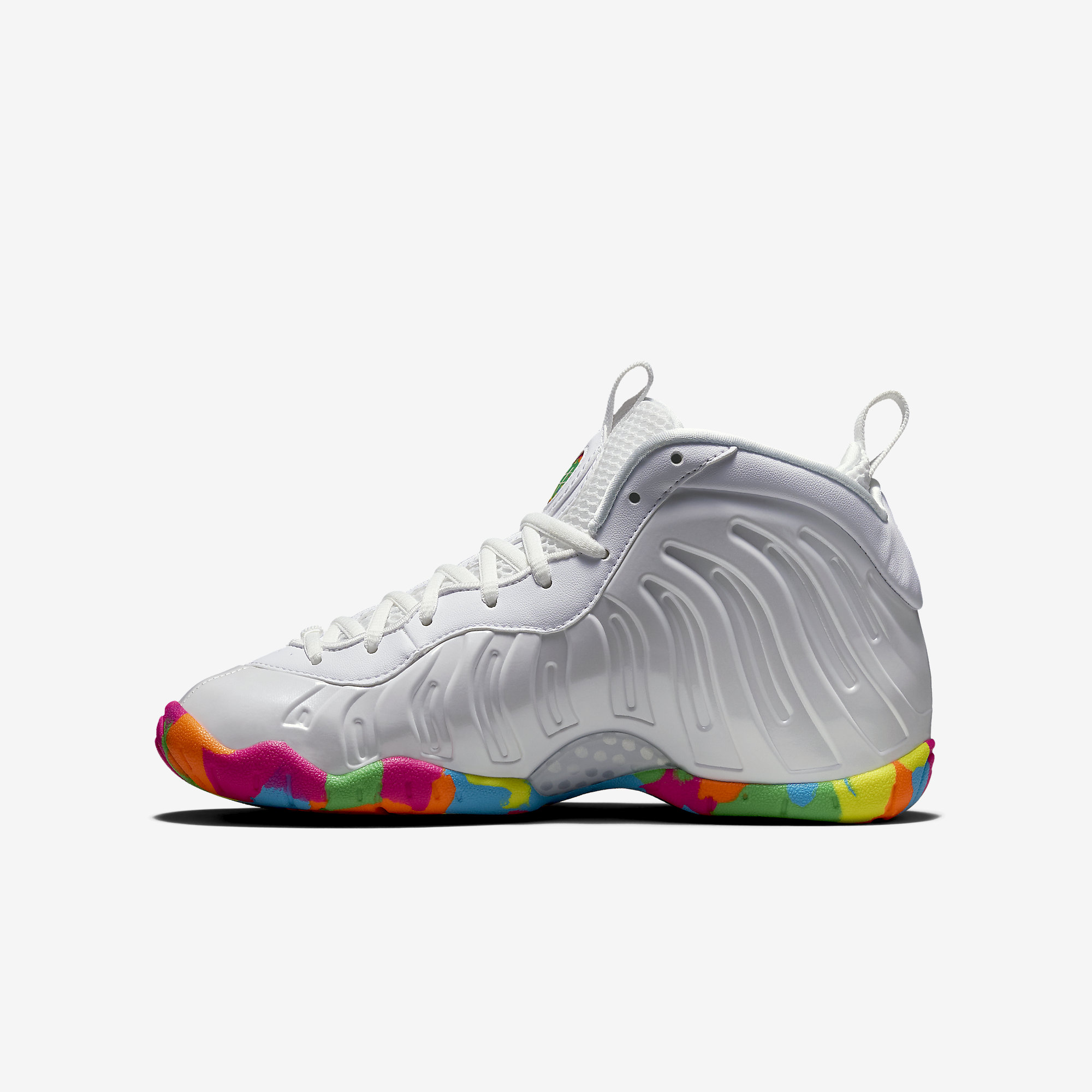 Nike Air Foamposite One Grade School (GS) Fruity Pebbles 644791
