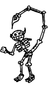 venomous singed skeleton
