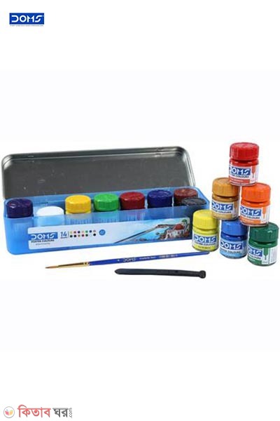DOMS Poster Colour 14color box Paint for artists (DOMS Poster Colour 14color box Paint for artists)
