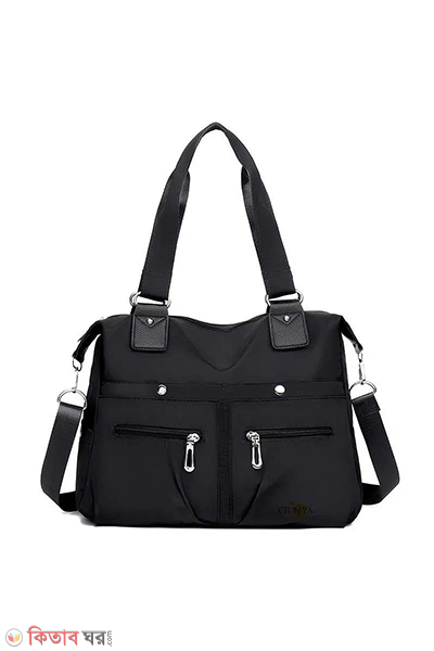 Women's Handbag Solid (Women's Handbag Solid ( black colour ))