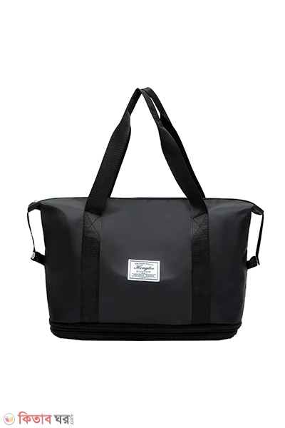 3 In 1 Large Capacity Foldable Travel Bag black (3 In 1 Large Capacity Foldable Travel Bag black)