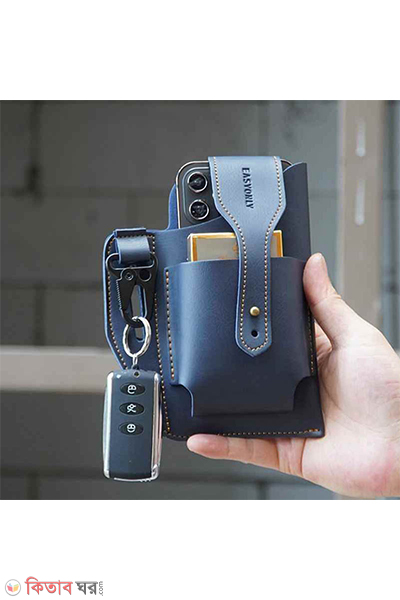 Retro Belt Waist Fashionable Bag blue (Retro Belt Waist Fashionable Bag blue)