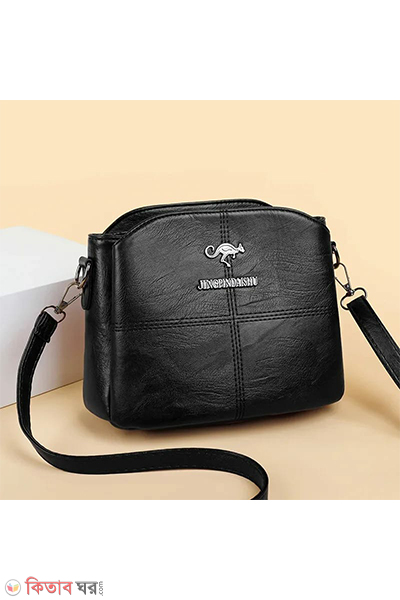 3 Layers Luxury Messenger Crossbody Bags black (3 Layers Luxury Messenger Crossbody Bags black)