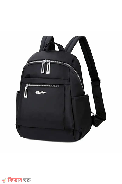 Nylon Backpack Durable Waterproof Casual Shoulder Bag (Nylon Backpack Durable Waterproof Casual Shoulder Bag (Black Color))