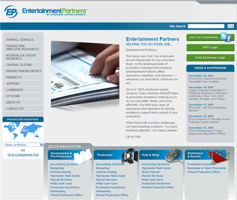 Spotlight On Webinar Partner: Entertainment Partners