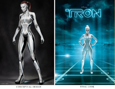 Modern Technology Aids In "Tron" Costume Design