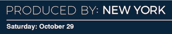 Produced By: New York 2016; Slots Available For Mentor Roundtables